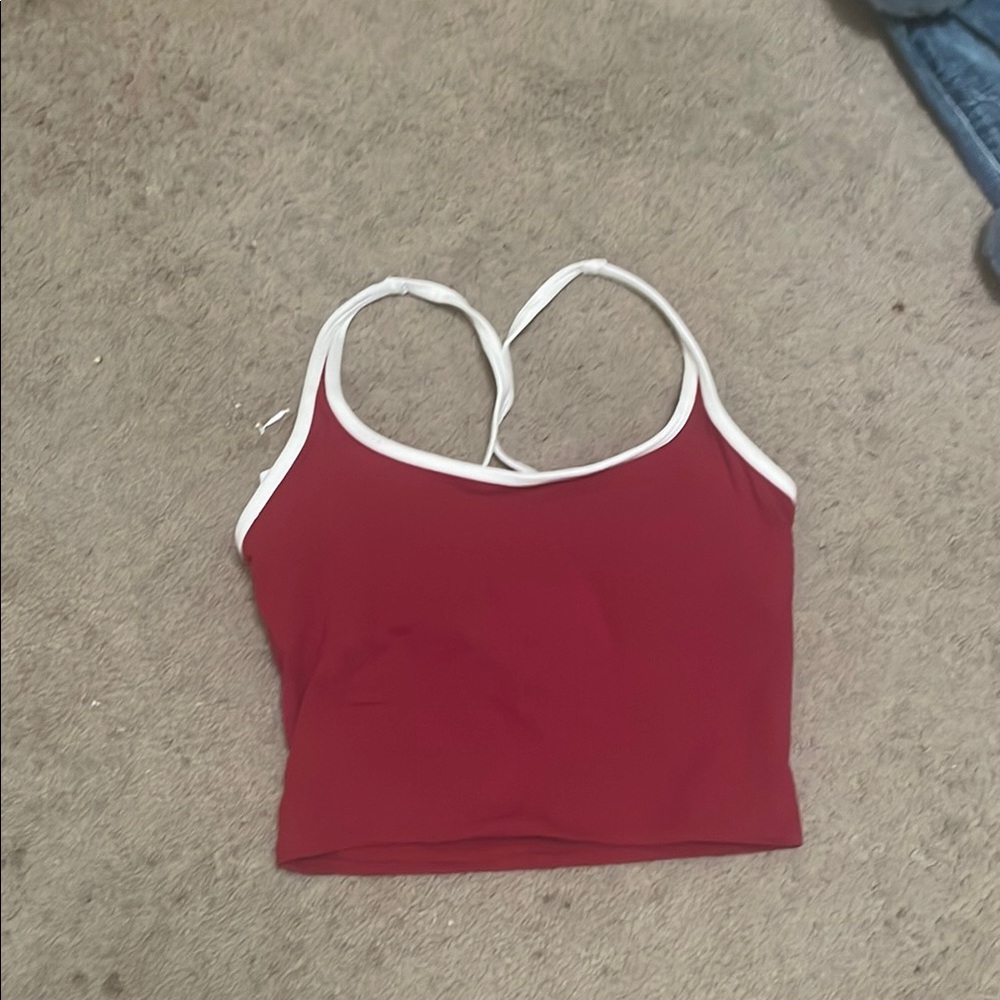 PINK Victoria's Secret Red Tank Top